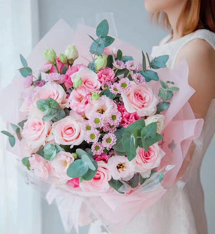 Blushing Elegance Bouquet – JARDIN D'ETE, Markham ON