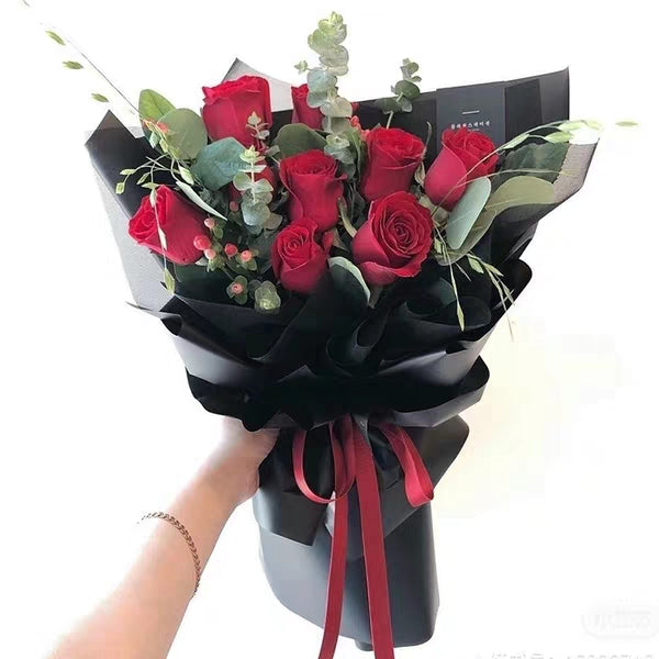 Midnight Romance Rose Bouquet – JARDIN D'ETE, Markham ON