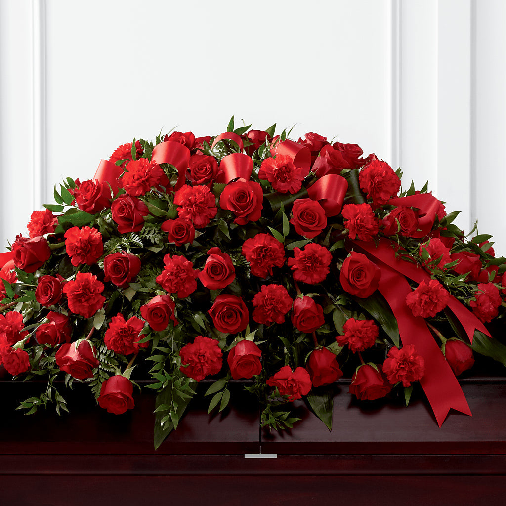 Tribute of Life Casket Spray – JARDIN D'ETE, Markham ON