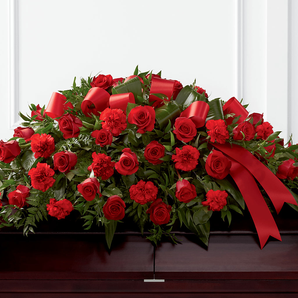 Tribute of Life Casket Spray – JARDIN D'ETE, Markham ON
