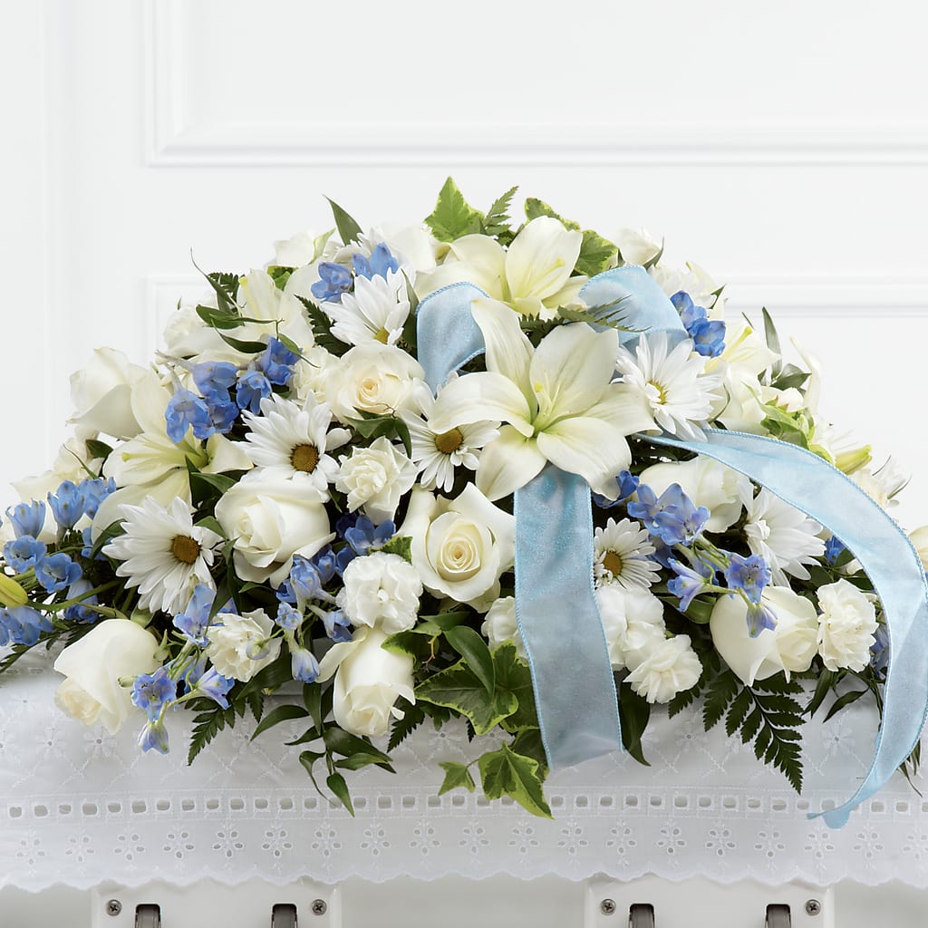 Tender Treasure Casket Spray – JARDIN D'ETE, Markham ON