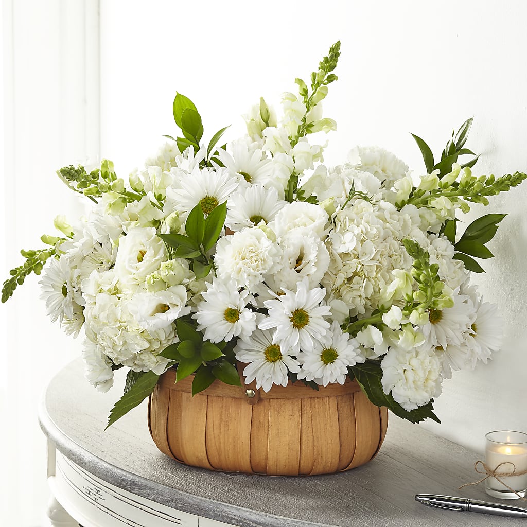 Pure Ivory Basket – JARDIN D'ETE, Markham ON