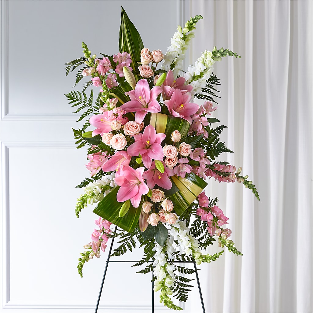 Elegant Embrace Standing Spray – JARDIN D'ETE, Markham ON