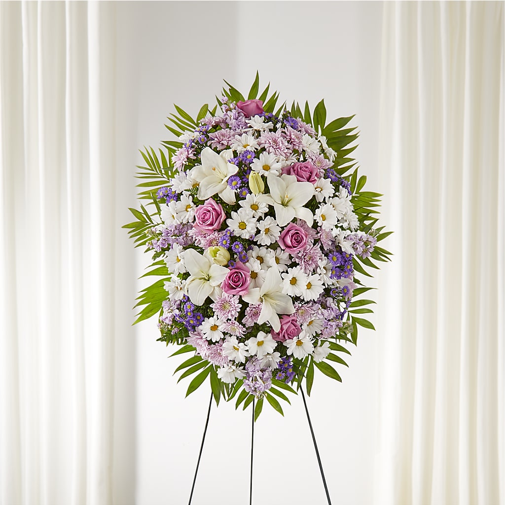 Surrounded by Love Standing Spray – JARDIN D'ETE, Markham ON