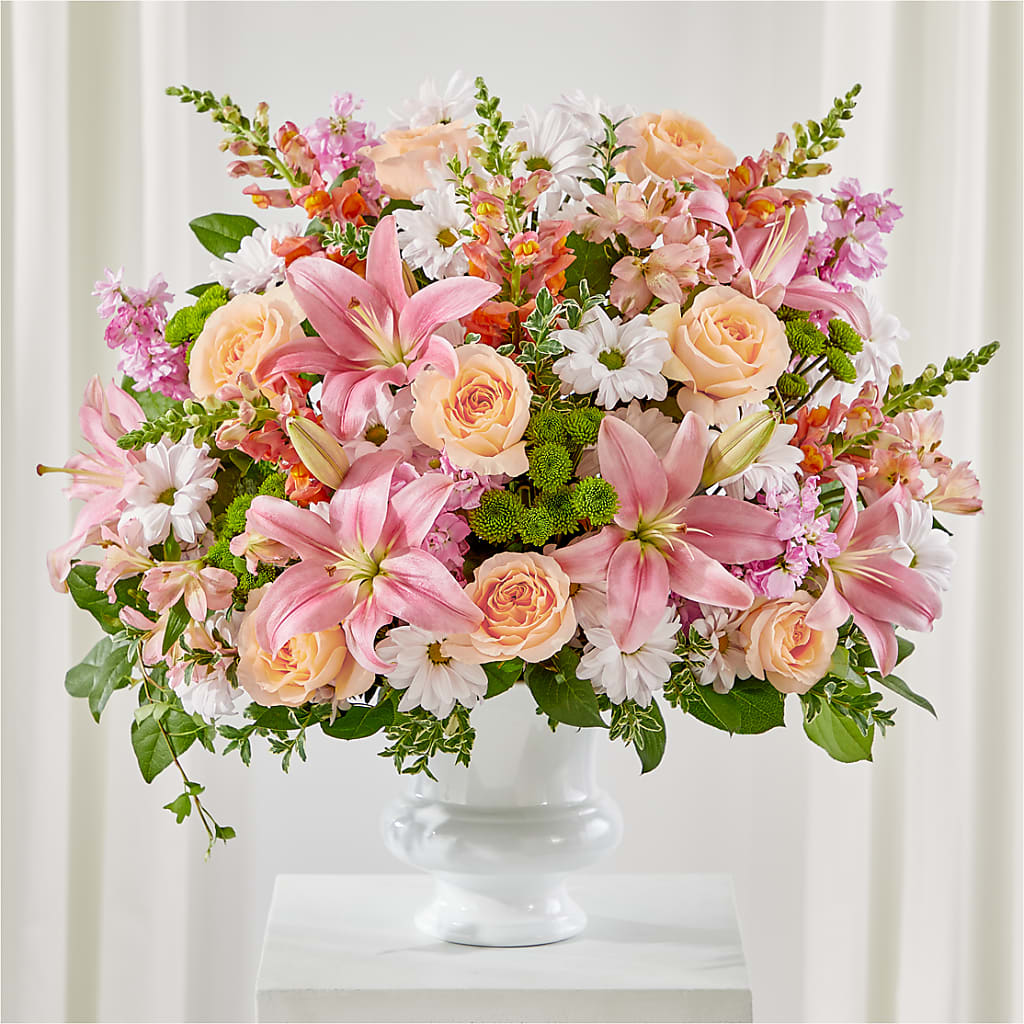 Heartfelt Gesture Urn Arrangement – JARDIN D'ETE, Markham ON