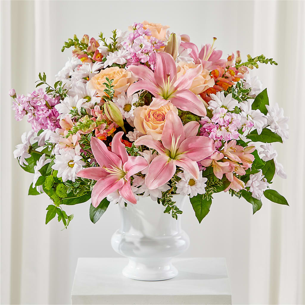Heartfelt Gesture Urn Arrangement – JARDIN D'ETE, Markham ON