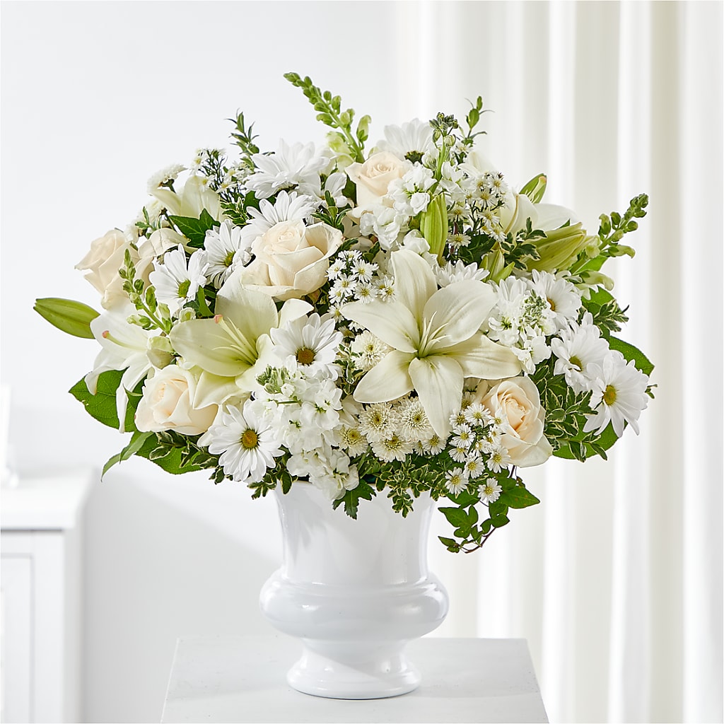 Uplifting Urn Arrangement – JARDIN D'ETE, Markham ON