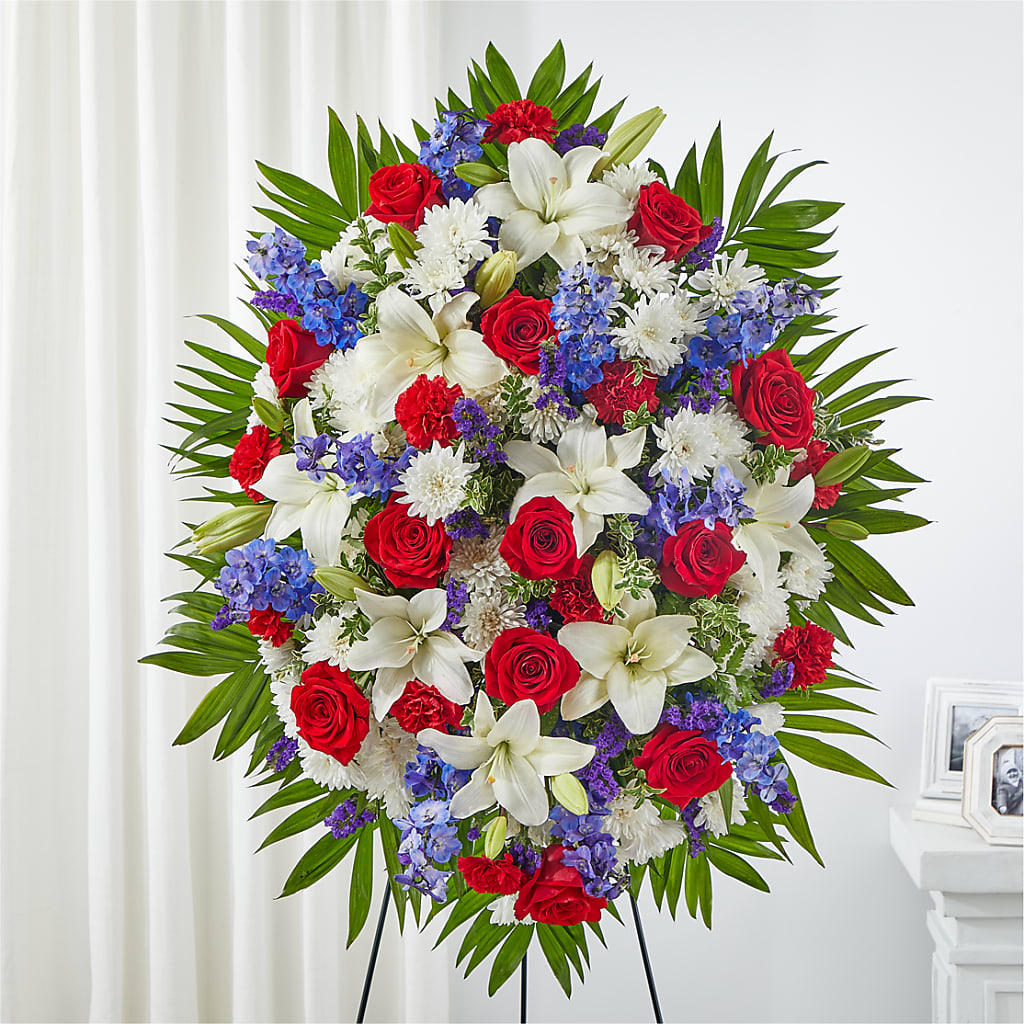 Cherished Service Standing Spray – JARDIN D'ETE, Markham ON