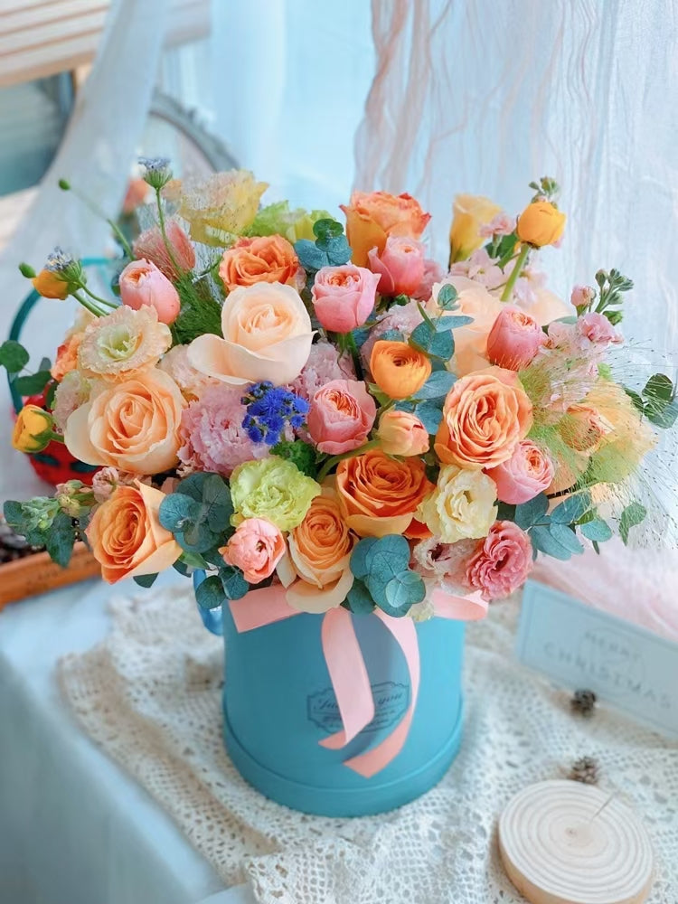 Hug Bucket Bouquet