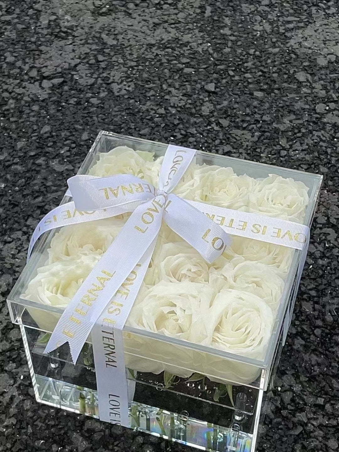 Crystal Cube Rose Gift – JARDIN D'ETE, Markham ON