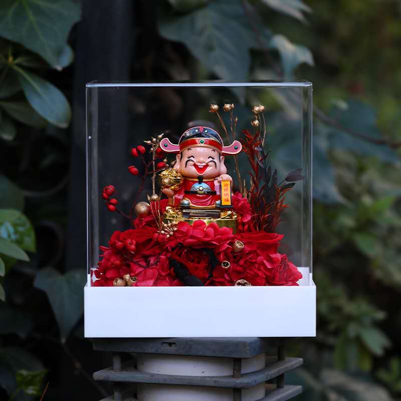 God of Wealth Eternal Flowers – JARDIN D'ETE, Markham ON