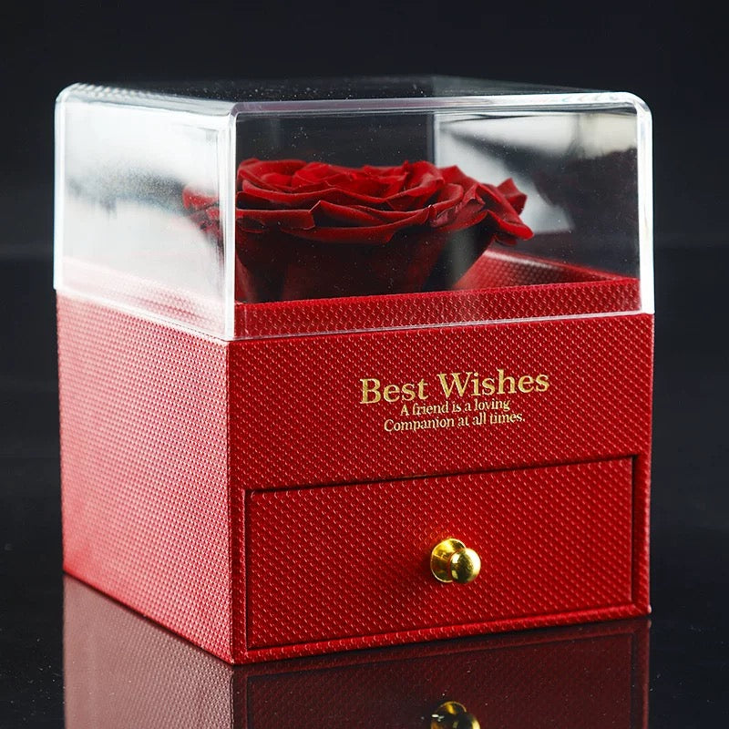 Single Eternal Rose Jewellery Box – JARDIN D'ETE, Markham ON