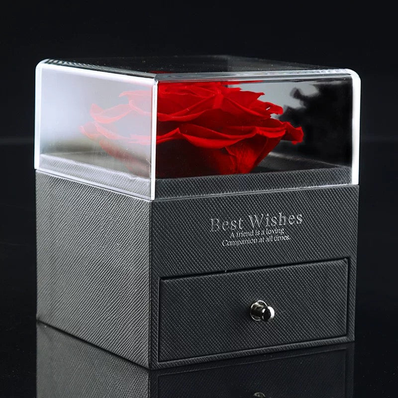 Single Eternal Rose Jewellery Box – JARDIN D'ETE, Markham ON