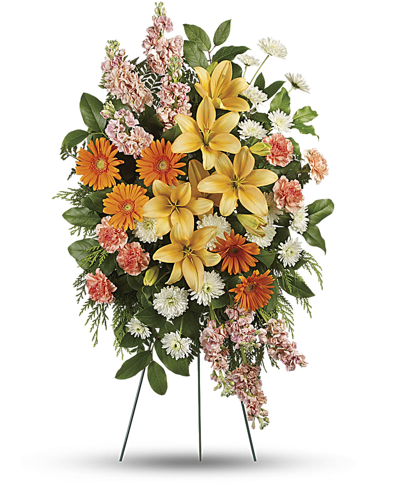 Sunset Garden Standing Spray