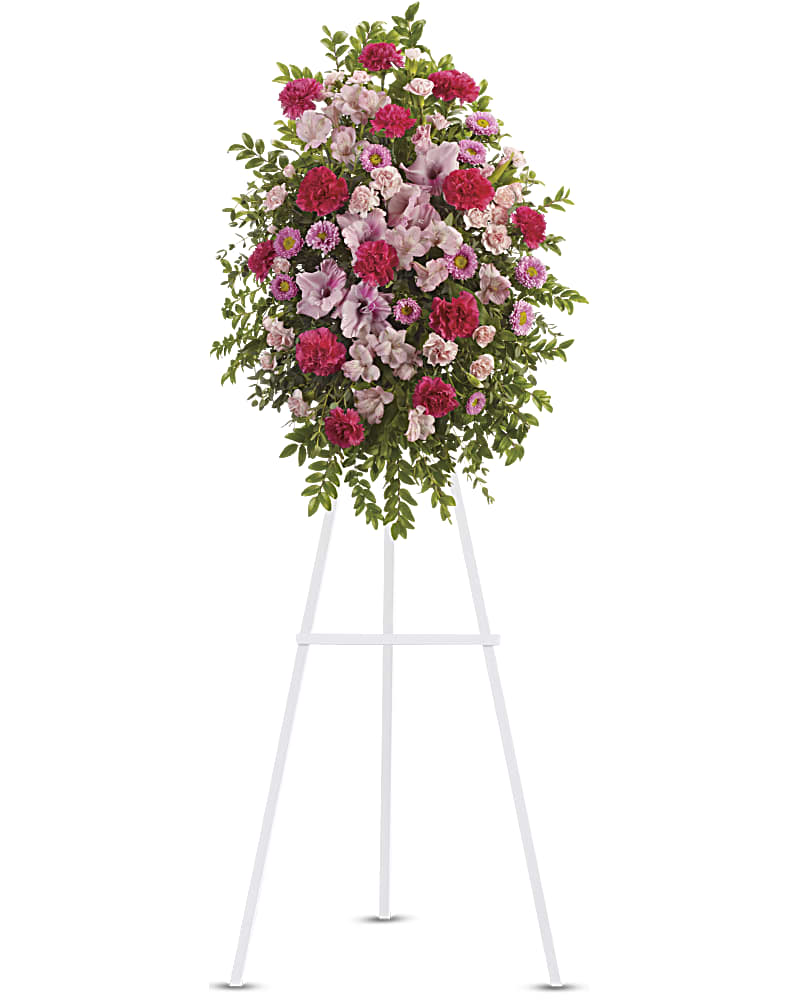 Pink Serenity Standing Spray