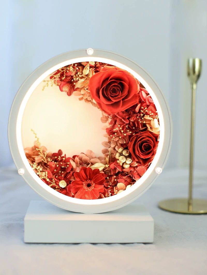 Luminous Love Eternal Rose Lamp