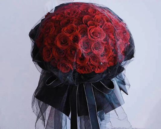 Crown of Love Roses Bouquet(50 Roses)