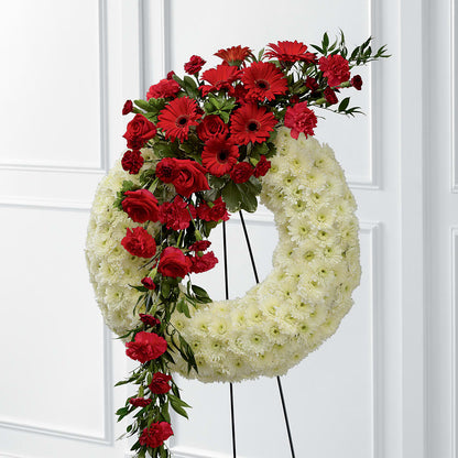 Graceful Tribute Wreath – JARDIN D'ETE, Markham ON