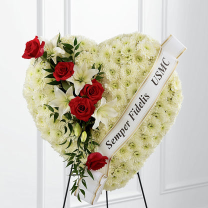 Heartfelt Hero Standing Heart – JARDIN D'ETE, Markham ON