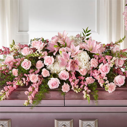 Life & Remembrance Casket Spray – JARDIN D'ETE, Markham ON