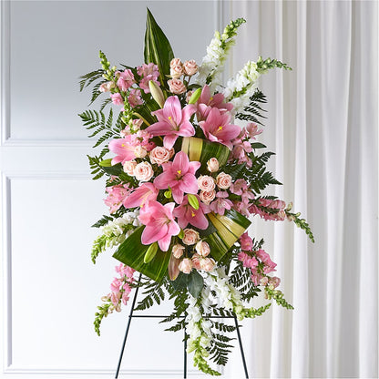 Elegant Embrace Standing Spray – JARDIN D'ETE, Markham ON