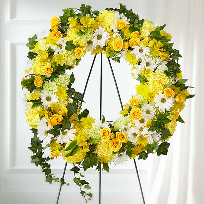 Golden Remembrance Wreath – JARDIN D'ETE, Markham ON