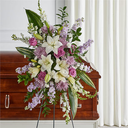 Grateful Hearts Standing Spray – JARDIN D'ETE, Markham ON