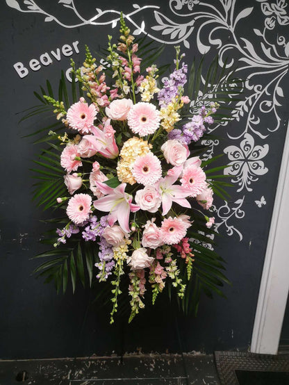 Blush Farewell Standing Spray – JARDIN D'ETE, Markham ON