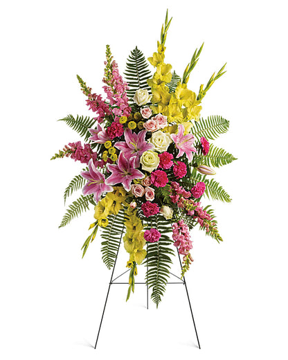 Radiant Farewell Standing Spray – JARDIN D'ETE, Markham ON
