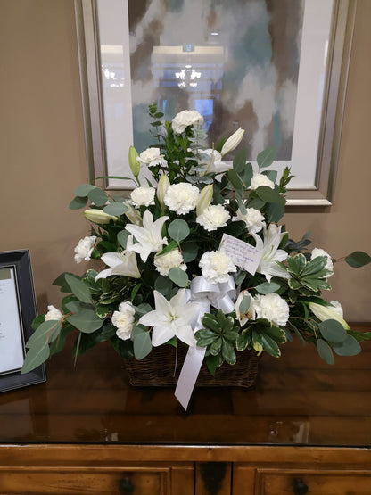 White Light Basket – JARDIN D'ETE, Markham ON