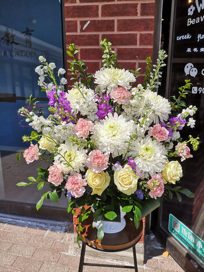 Pastel Harmony Basket – JARDIN D'ETE, Markham ON